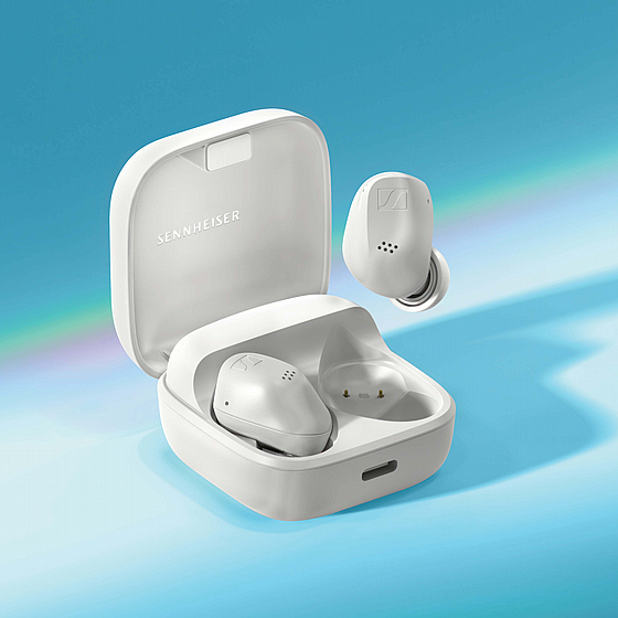 אוזנייה אלחוטית סנהייזר ACCENTUM True Wireless לבנה